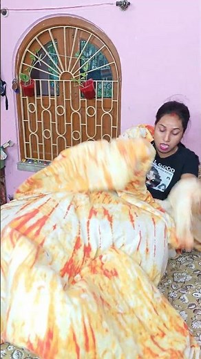 Wife Sleep Time Funny Romance Prank 😂😴 | Don’t Miss the End! #shorts #funny #couple #prank #viral