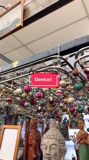 Using old box spring insides as a ceiling in your antique booth is next-level vintage genius. Reduce, reuse, repurpose, ascend. I’m impressed! #antiquebooth #vintage #repurposed #vintagefinds #CreativeReuse