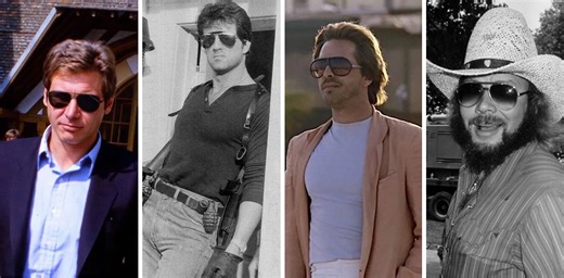 How 80s Style Icons Rocked Aviator Sunglasses
