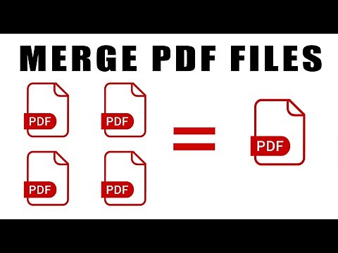 How to Merge PDF files into One Single File | Easy Steps