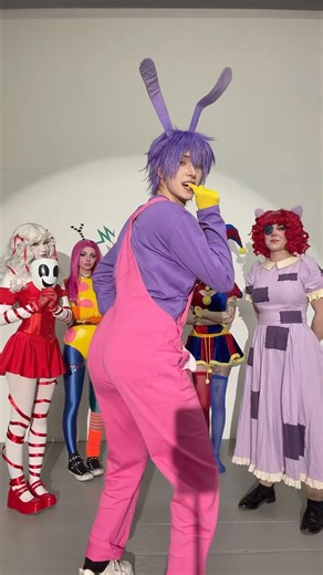 TADC cosplay group #theamazingdigitalcircus #cosplay #digitalcircus #tadc