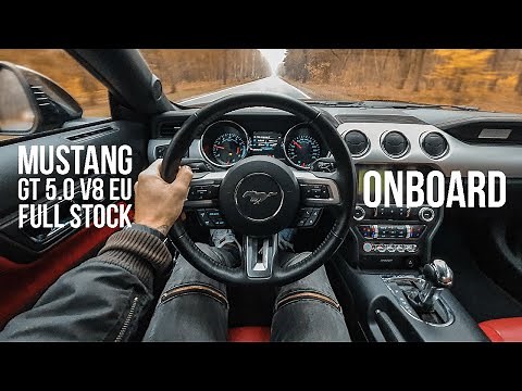 POV | FORD MUSTANG GT | 2017 EU Automatic Full Stock | Onboard Drive 4K