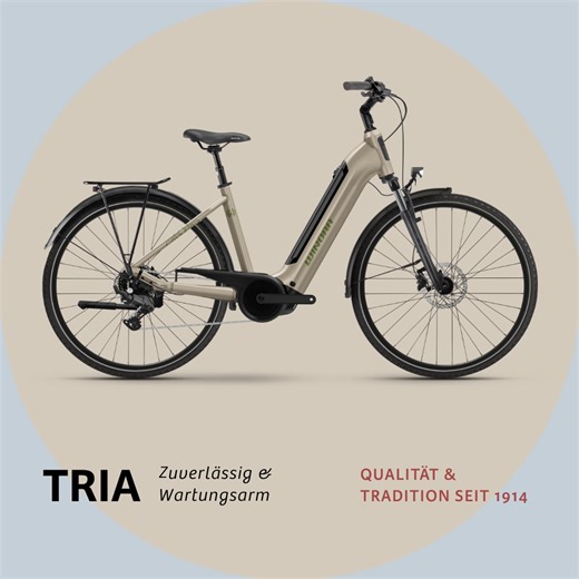 🎨 Dein Alltag. Deine Farbe. Dein Tria. Ob schlicht, sportlich oder mit einem frischen Akzent – das Winora Tria gibt’s in vielen Farben und Varianten. Finde das E-Bike, das zu dir passt: komfortabel, zuverlässig und genau dein Stil. 👉 Jetzt entdecken: https://www.winora.com/de-de/winora-tria/ Winora Tria – dein Easy-Bike. | Winora