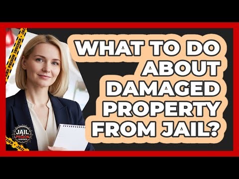 What To Do About Damaged Property From Jail?