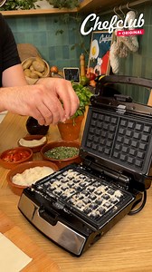 309K views · 742 reactions | Savory Italian Waffles! You'll ❤️ this recipe a waffle lot 劉 | Chefclub Network | Facebook