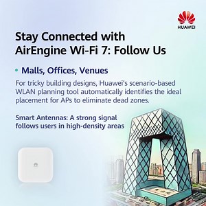 312K views · 918 reactions | Follow our page to see how #AirEngine Wi-Fi 7 AP's WLAN planning tool eliminates Wi-Fi dead zones. Set "Favorites" in follow settings to prioritize our feeds. | Huawei Enterprise | Facebook
