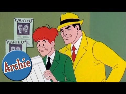Dick Tracy: The Star of Omar | Archie's TV Funnies | Funny Retro Cartoons