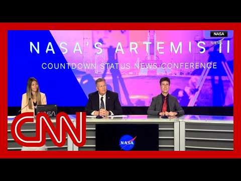 NASA Artemis II post-splashdown news conference