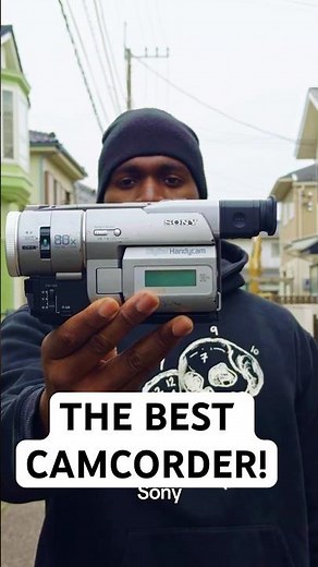 THE BEST CAMCORDER! #sony #camera #camcorder #vhs #camerareview