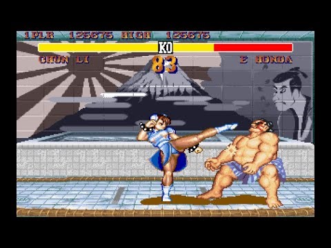 Street Fighter II - Chun Li [IBM PC Longplay] (1993) U.S. Gold and Creative Materials