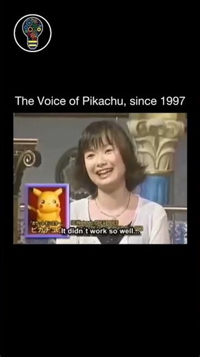Meet Ikue Ōtani — the official voice behind Pikachu. #interesting #voiceover #pokemon #pikachu
