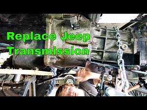 Remove Jeep AX15 - AX5 Transmission And Install After Rebuild By FAIRBANKS 4x4