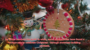 How Do People Celebrate Christmas With Snowman-Building Contests?