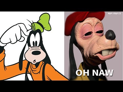 Mickey Mouse Club House Real life Art