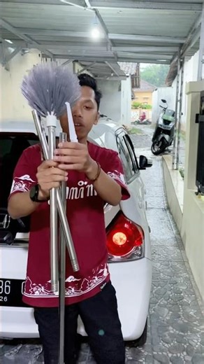 Ceiling broom that can be disassembled and reassembled #broom #sigitblewuk #foryou