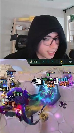 TRIPLE 3-STAR 4-COST HIGHROLL!!! #TFT #gamingshorts #shorts