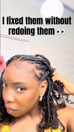 Braid Refresh Part 2: Fixing Frizzy Braids (No Rebraiding)