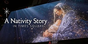 WATCH: A Nativity Story in Time's Square | LDS Daily