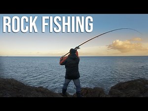Bait Fishing from the Rocks - North East England - Sea Fishing UK Shore