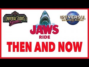 The JAWS Ride - Then & Now - Universal Studios Florida | History Hunters