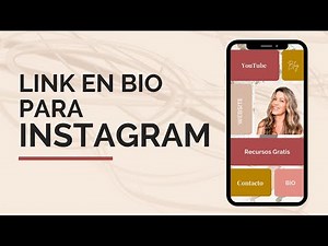 Cómo hacer una PÁGINA DE ENLACES para INSTAGRAM con Canva