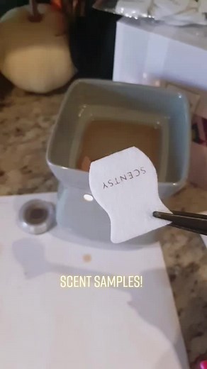 Scentsy Consultant- making samples for customers. who wants some?#scentsy #scentbars samples #warmers #homedecor #zen stephaniejb.scentsy.ca