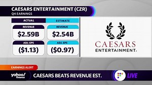 Caesars Entertainment tops revenue estimates, plans to slash sports betting ad spending