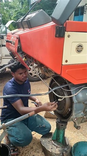 Swaraj 742 FE Tractor Engine Main Oil Seal Change Process 👨‍🔧🧰
