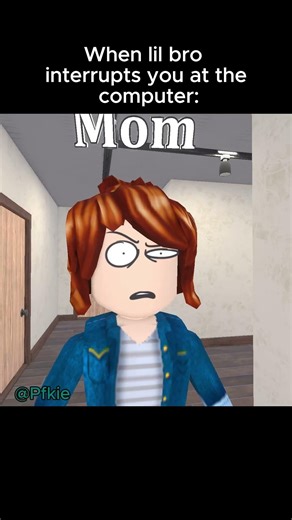 Lil bro wanted to play and ended up bombing the block