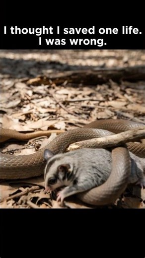 I Saved a Sugar Glider from a Snake… Then I Discovered She Had Babies
