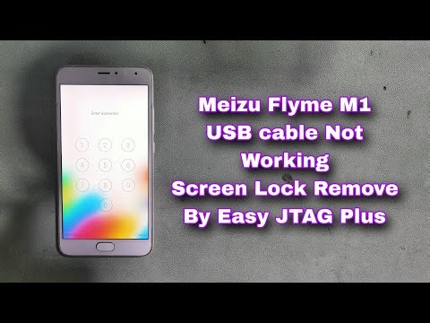 How To Meizu M1 Metal Hard Reset By Easy JTAG Plus Emmc iC BGA153 USB Cable Not Working