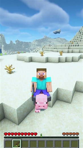 You Can Drive a Pig in Minecraft 🐷