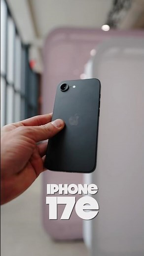 iPhone 17e HAND ON - ALL COLORS Comparison