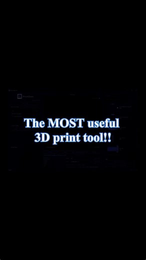 Most useful 3D print Tool!!! #3dprinting #windows #3dprinterupgrade #3dprint #3dprinter