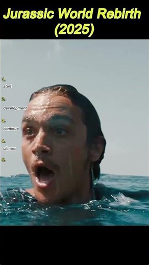 Jurassic World: Rebirth | Mosasaurus Attacks a Family at Sea