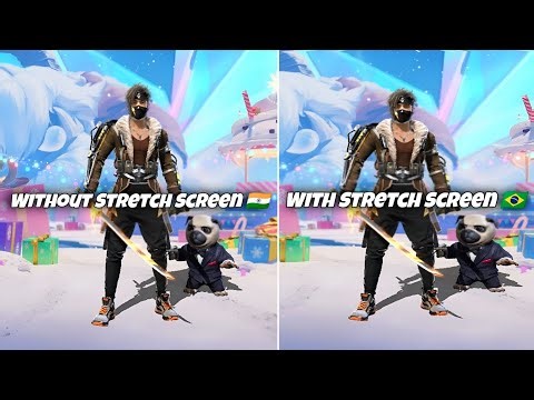 STRETCH SCREEN FREE FIRE | STRETCH SCREEN FREE FIRE IN MOBILE | CAPCUT TUTORIAL ⚙️🇧🇷