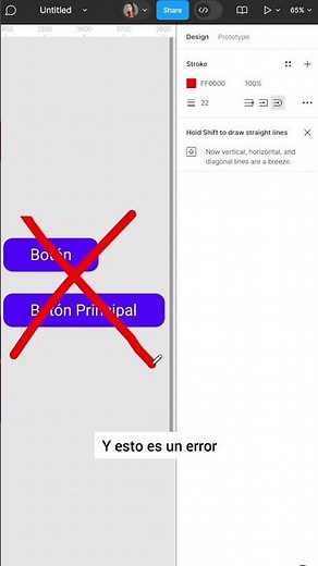 ¿Estás haciendo mal los botones en Figma? #figma #figmatutorial #figmacomponents #ui #ux #uxui