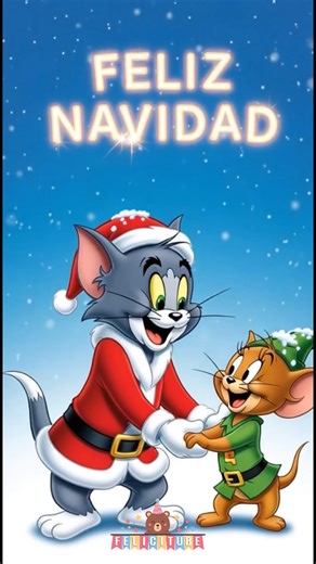 Feliz Navidad con Tom y Jerry 🐱🐭 Magia navideña, risas y nostalgia animada 🎅 Disfruta la magia de la Navidad junto a Tom y Jerry en este video animado lleno de humor, nostalgia y espíritu navideño 🎄🐱🐭. Inspirado en el estilo clásico original, este especial muestra a los personajes más queridos del dibujo animado celebrando las fiestas con escenas divertidas, cálidas y familiares, acompañadas del mensaje “Feliz Navidad”. Este video es ideal para compartir en familia, ambientar las celebraci