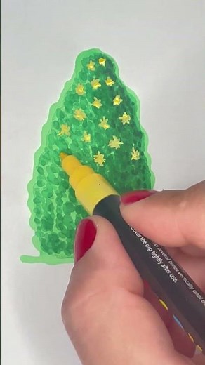 Marker Bush Tutorial: Simple & Relaxing Art