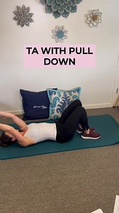 ✨ TA with Pull Down — Build Deep Core Strength & Stability ✨ If you struggle with low back pain, poor posture, or feeling unstable during movement… this exercise targets the missing link: your transverse abdominis (TA) the deep core muscle that supports your spine and pelvis. This movement helps you: 💪 Activate deep core muscles 🦴 Support your spine & pelvis ⚖️ Improve posture and control 🏋️‍♀️ Reduce strain on your lower back 🤸‍♂️ Build full-body stability The key is slow, controlled breath