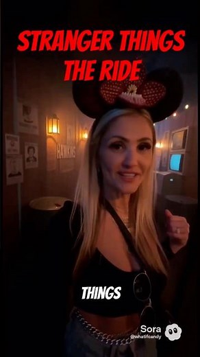 Disney’s NEW Stranger Things Ride Is TERRIFYING 😱🔦