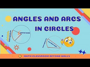 How To Find Angles and Arcs In Circles - Geometry Lesson| @MathClassroomBeyondWalls