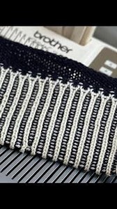 Brioche Stitch on Any Single-Bed Knitting Machine