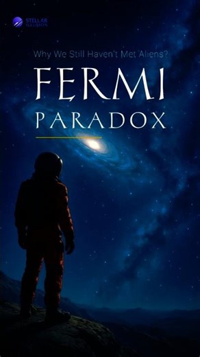 Fermi Paradox Explained - silent galaxy, no alien signals, endless mystery. #fermiparadox #aliens