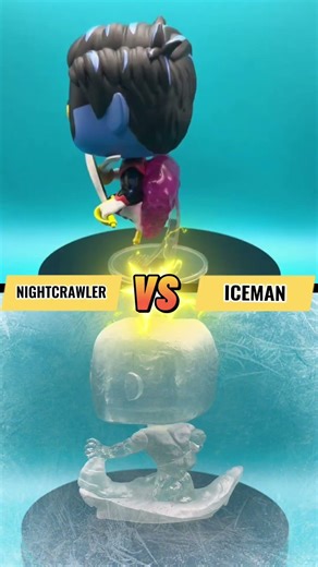 Nightcrawler vs Iceman | Teleport vs Ice Powers | X-Men Battle #6