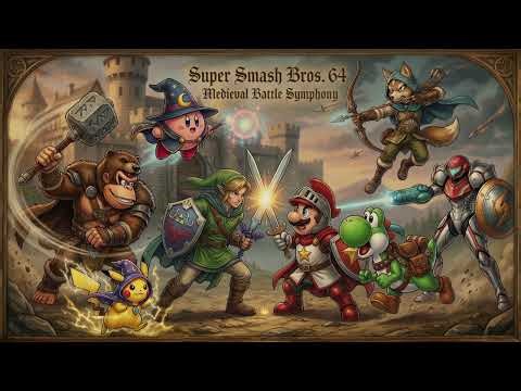 Super Smash Bros. 64 | Medieval Battle Symphony ⚔️🏰
