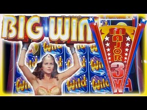 ⭐ BIG WINS on Wonder Woman Golden Lasso Slot Machine! ⭐ MAJOR JACKPOT LANDED! $4.00 Max Bets!
