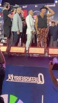 Einer der besten Schwergewicht Box Veranstaltung! Mahmoud Charr beim Kampf Fury vs Usyk #boxing