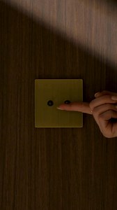 Meet Aviena—our new modern toggle keypad, inspired by heritage forms and hand-finished in solid brass. ✨ | Lutron Electronics