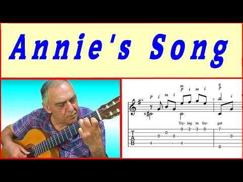 Annie's Song - John Denver - Acoustic guitar cover